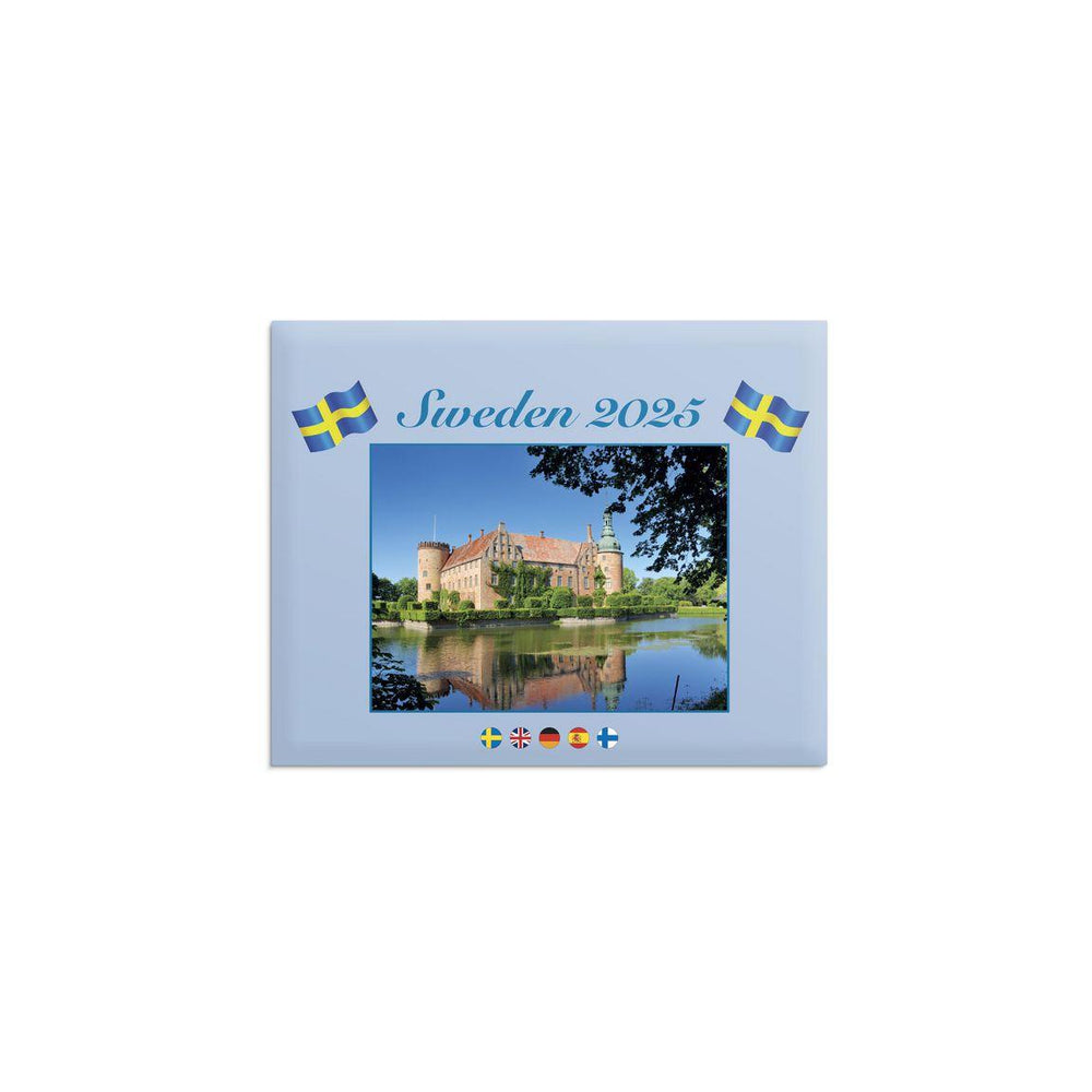 Wall calendar Sweden with envelopes 2025
