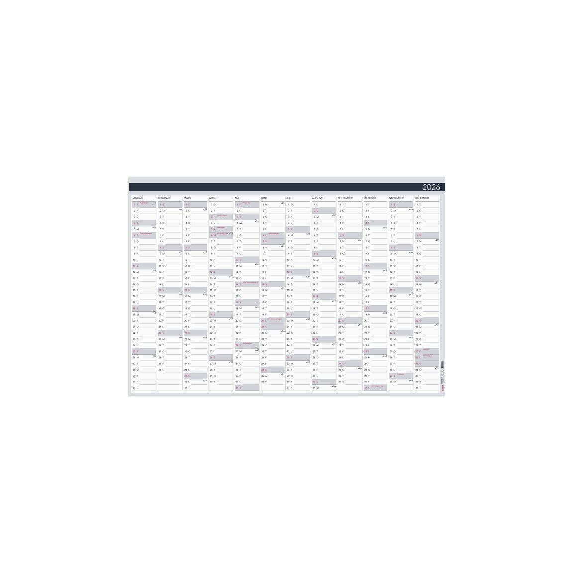 Wall panel Elegant 2026 980x680mm