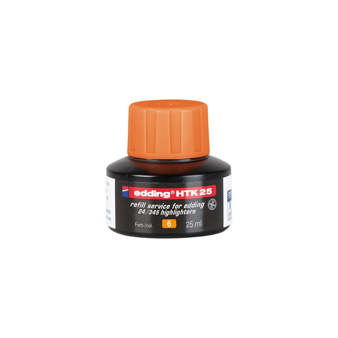 Refill EDDING HTK 25 ink orange 25 ml