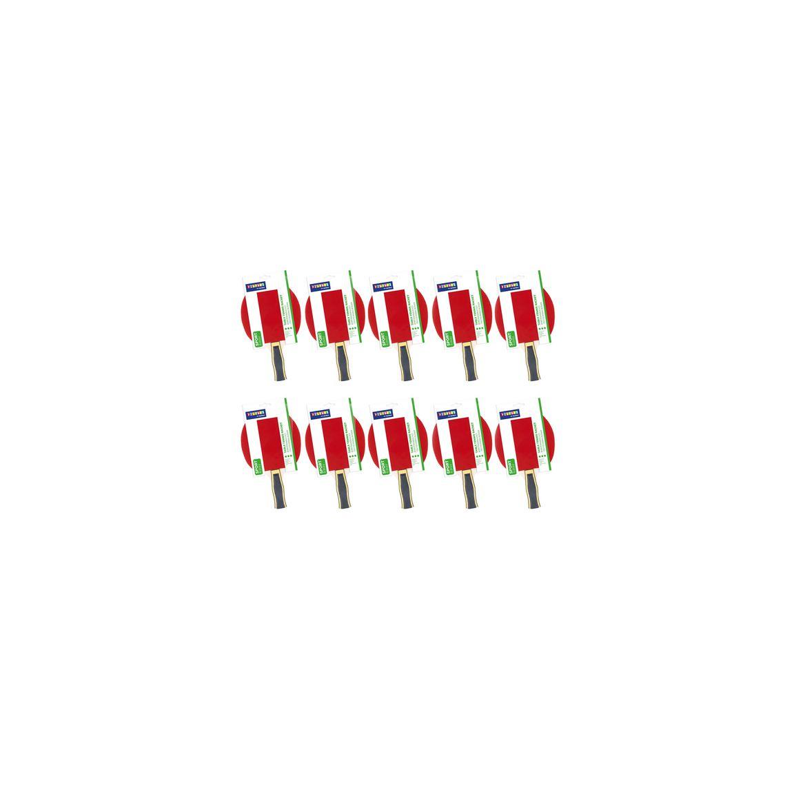 Table tennis bats 3 stars 10-pack
