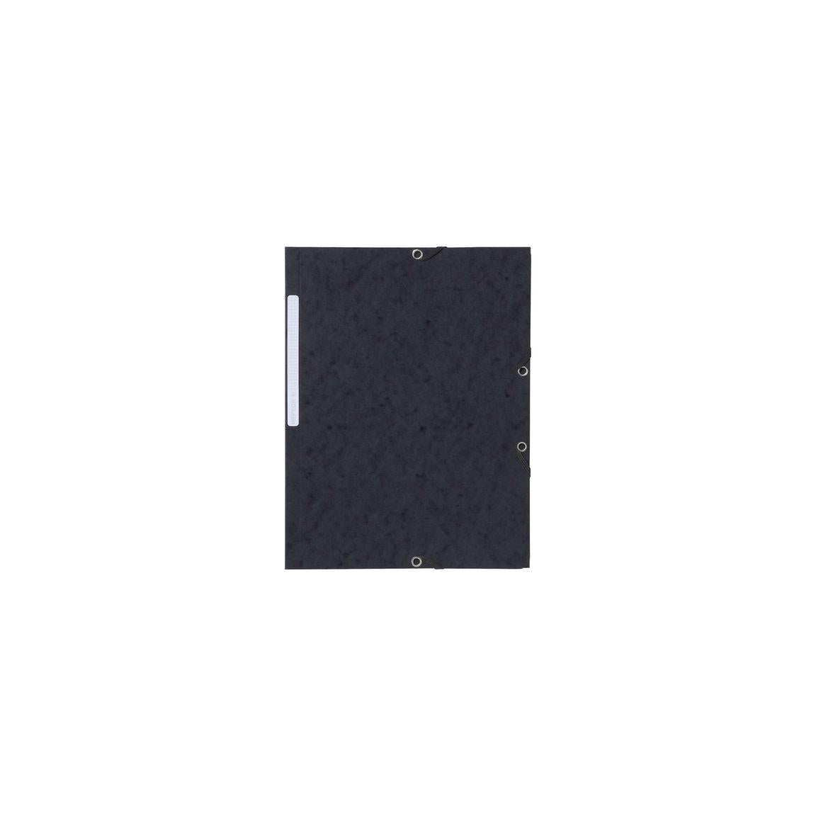 Rubber band folder LYRECO A4 3-kl sva 10/pack