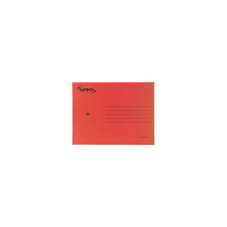 Suspension file LYRECO premium A4 red 25/pack