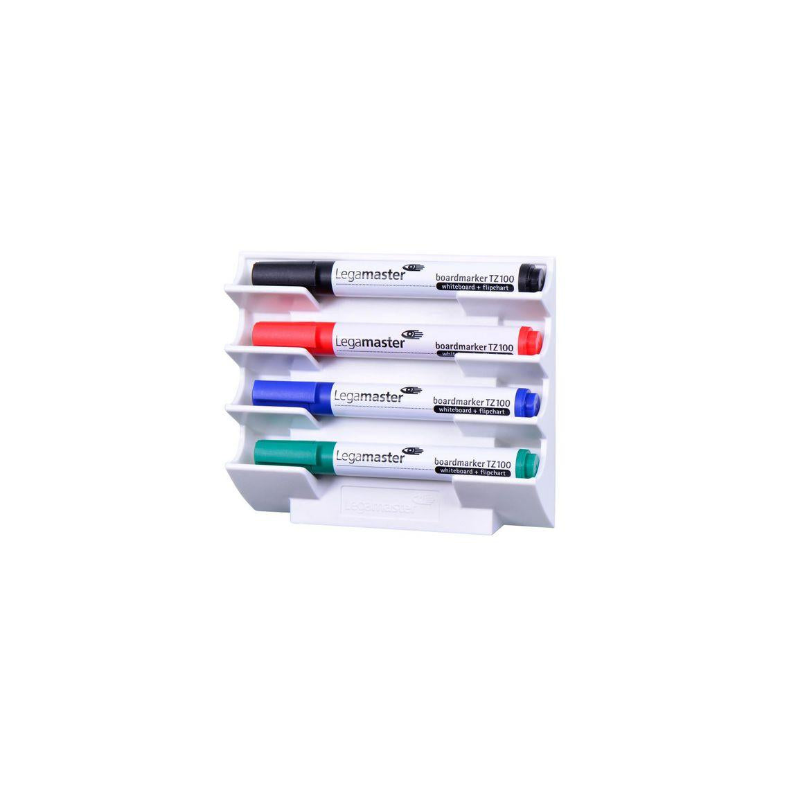 Holder for whiteboard pens white