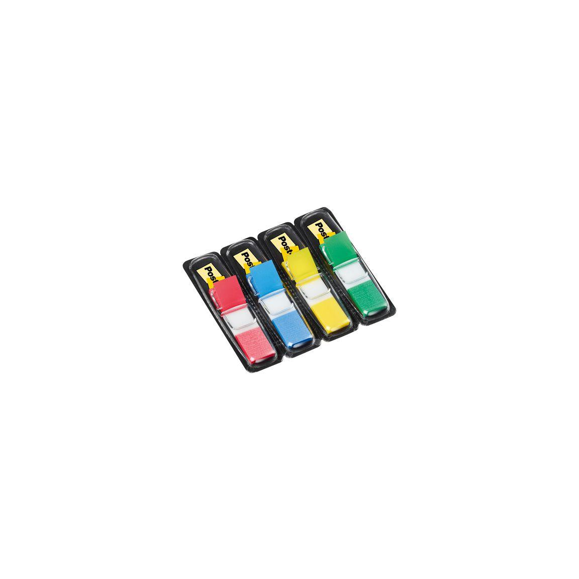 Index POST-IT 12X43mm r/b/g/g 140/fp