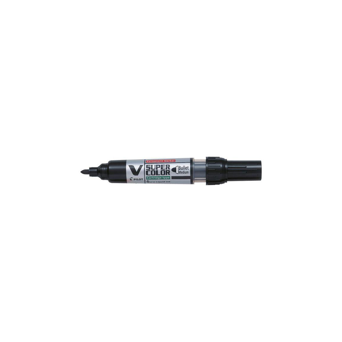 Marking pen PILOT V Super Colour round black