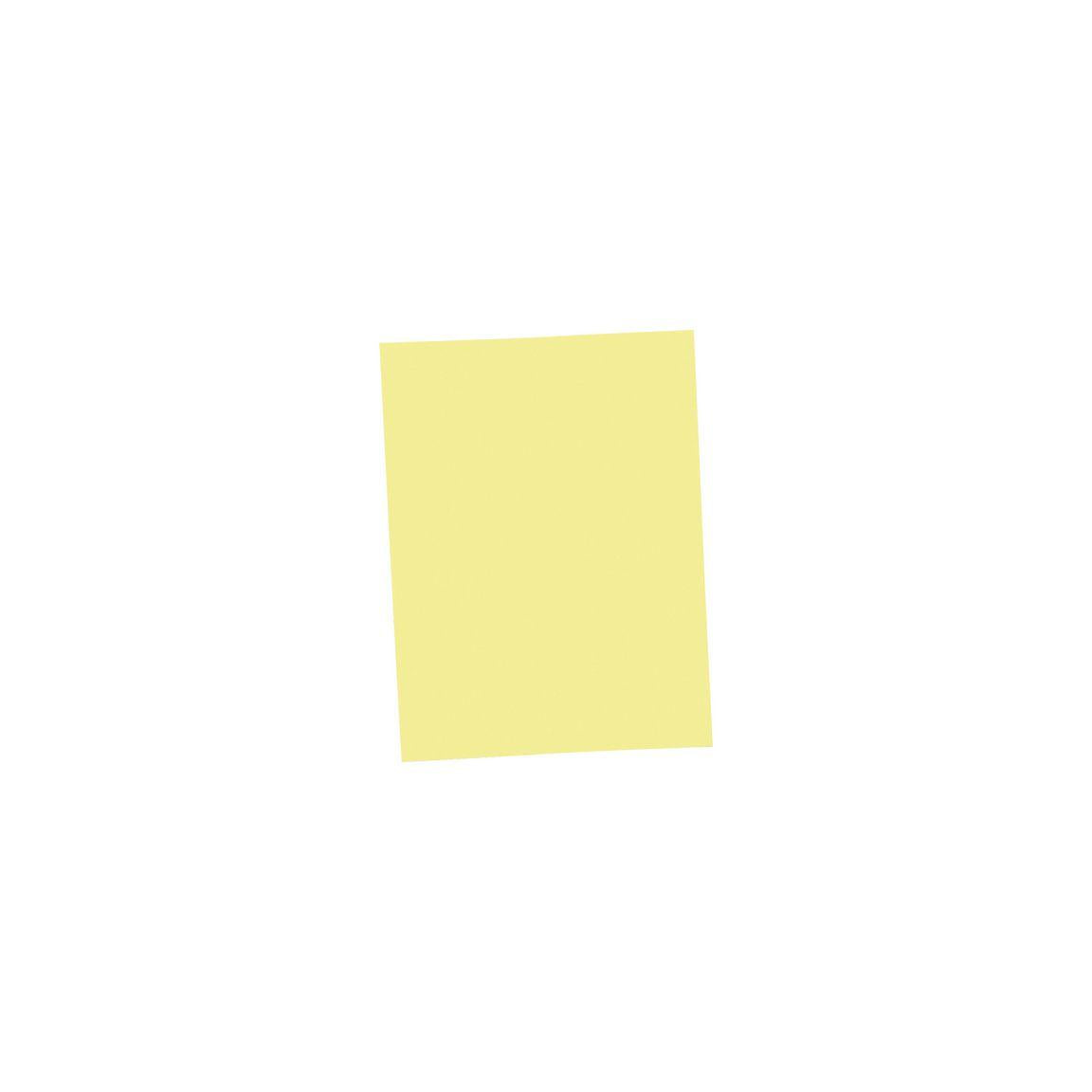 Collection folder LYRECO A4 250g yellow 100/pack