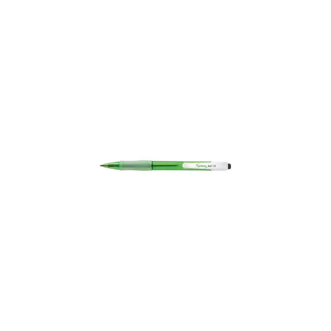 Ballpoint pen LYRECO recycled 1,0mm black