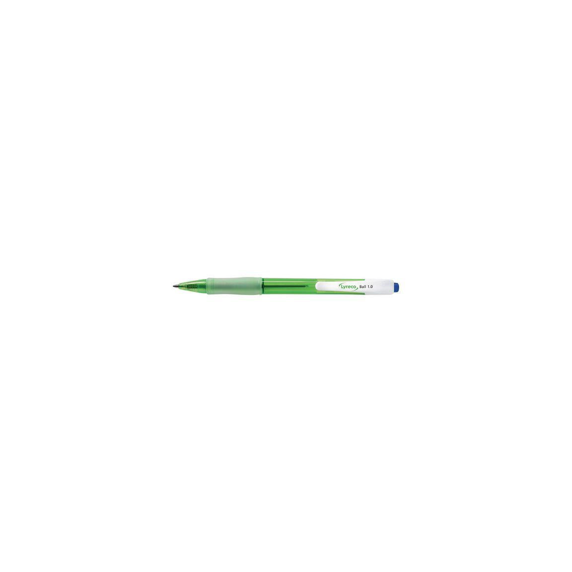 Ballpoint pen LYRECO recycled 1,0mm blue