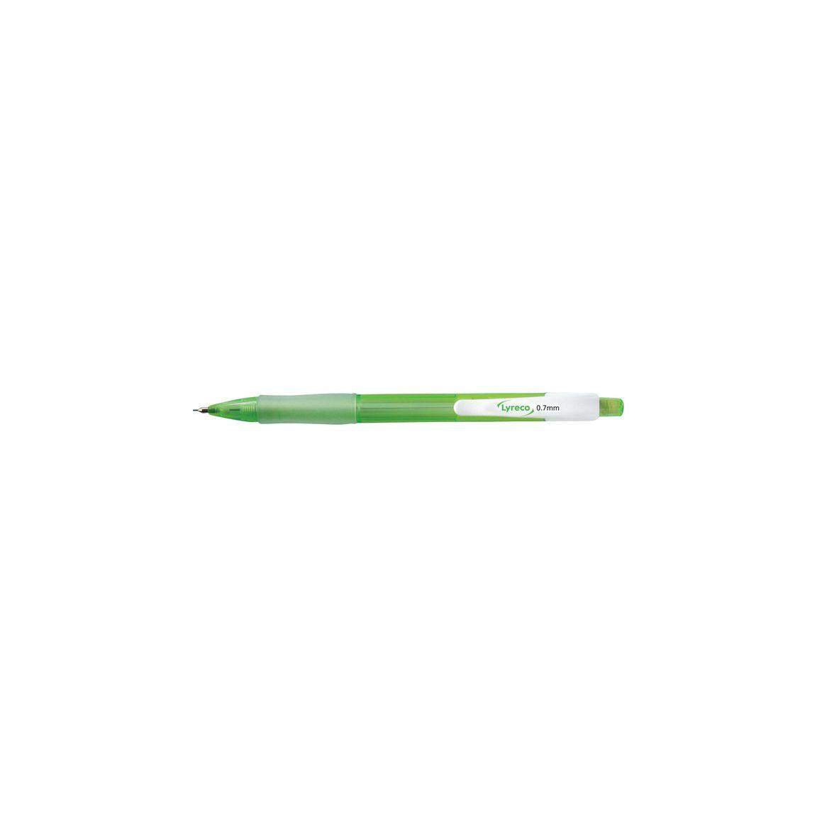 Pencil LYRECO recycled 0,7mm green