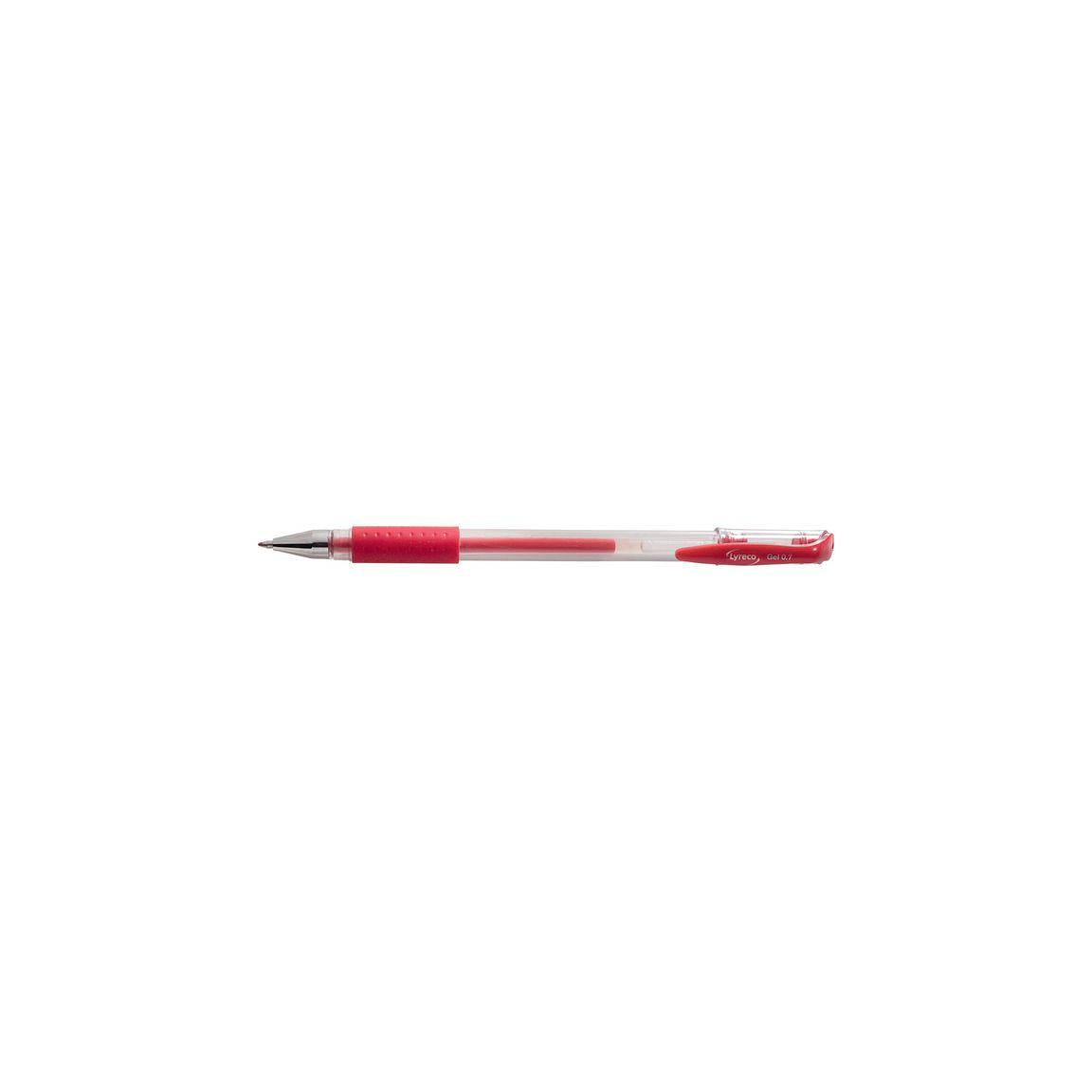 Gel pen LYRECO 0,7mm red