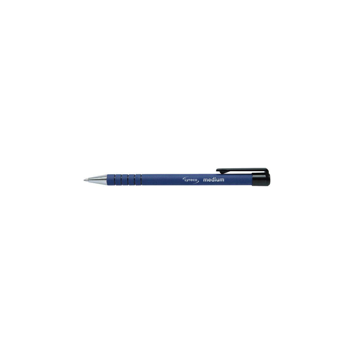Ballpoint pen LYRECO grip 1,0mm blue