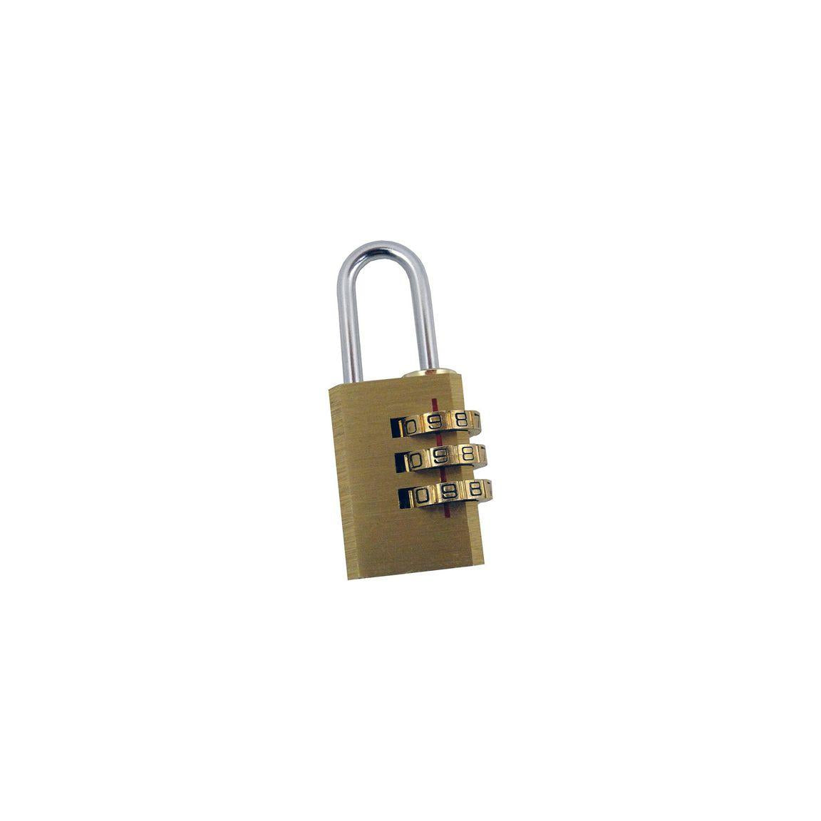 Padlock PAVO 3-digit combination code