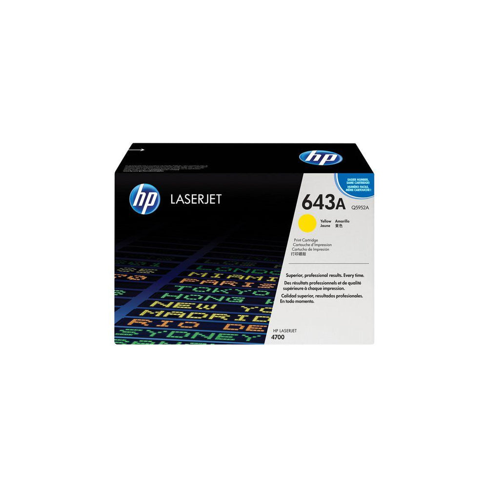 Toner HP Q5952A 643A 10K yellow