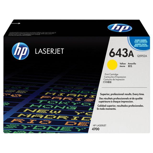 Toner HP Q5952A 643A 10K yellow
