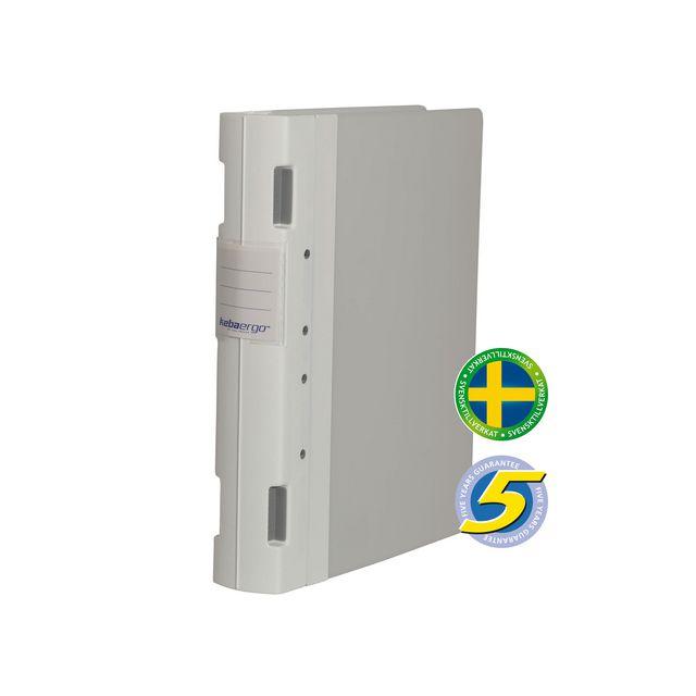 Folder binder KEBAErgo A4 55mm white/neutral