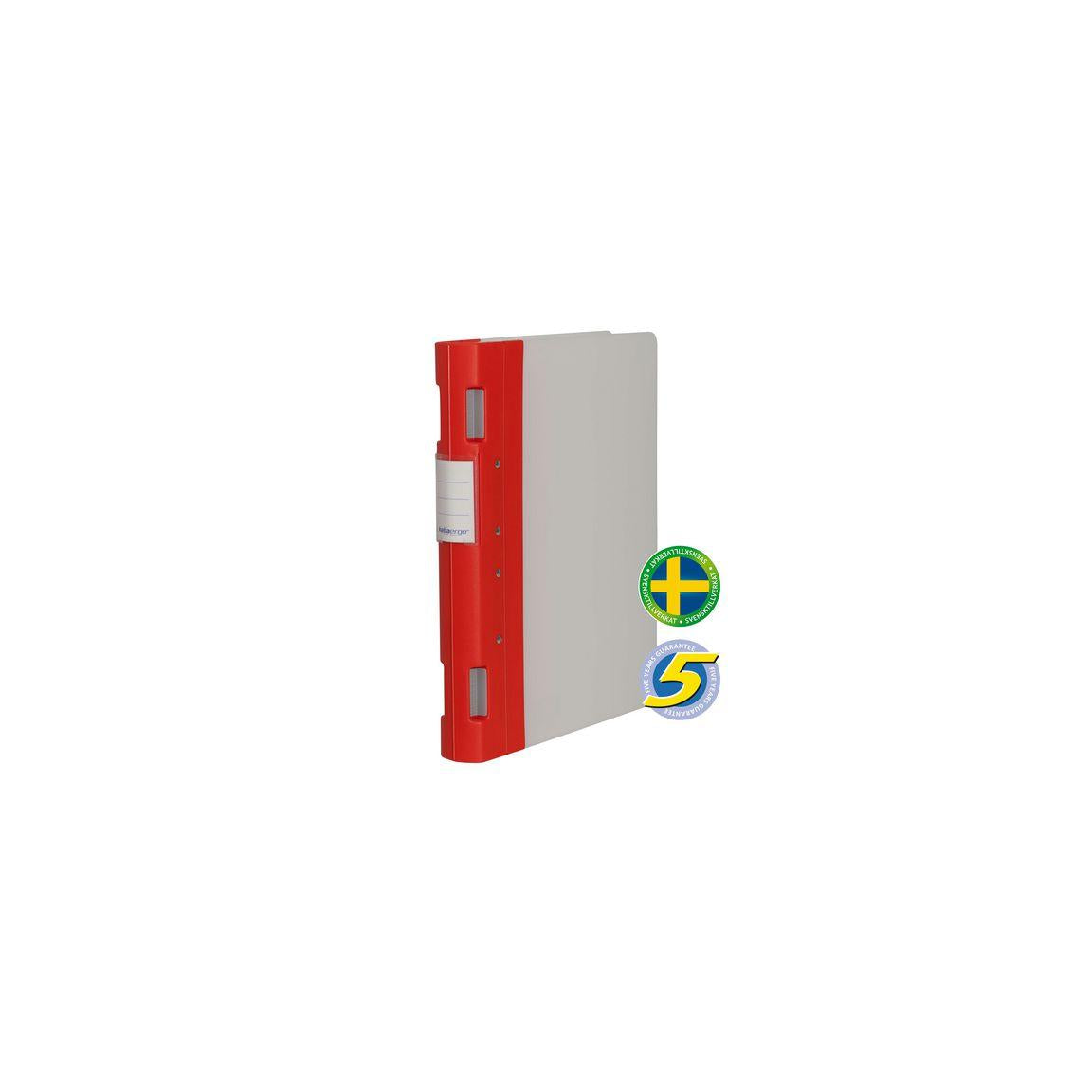 KEBAErgo A4 40mm red/neutral forked binder