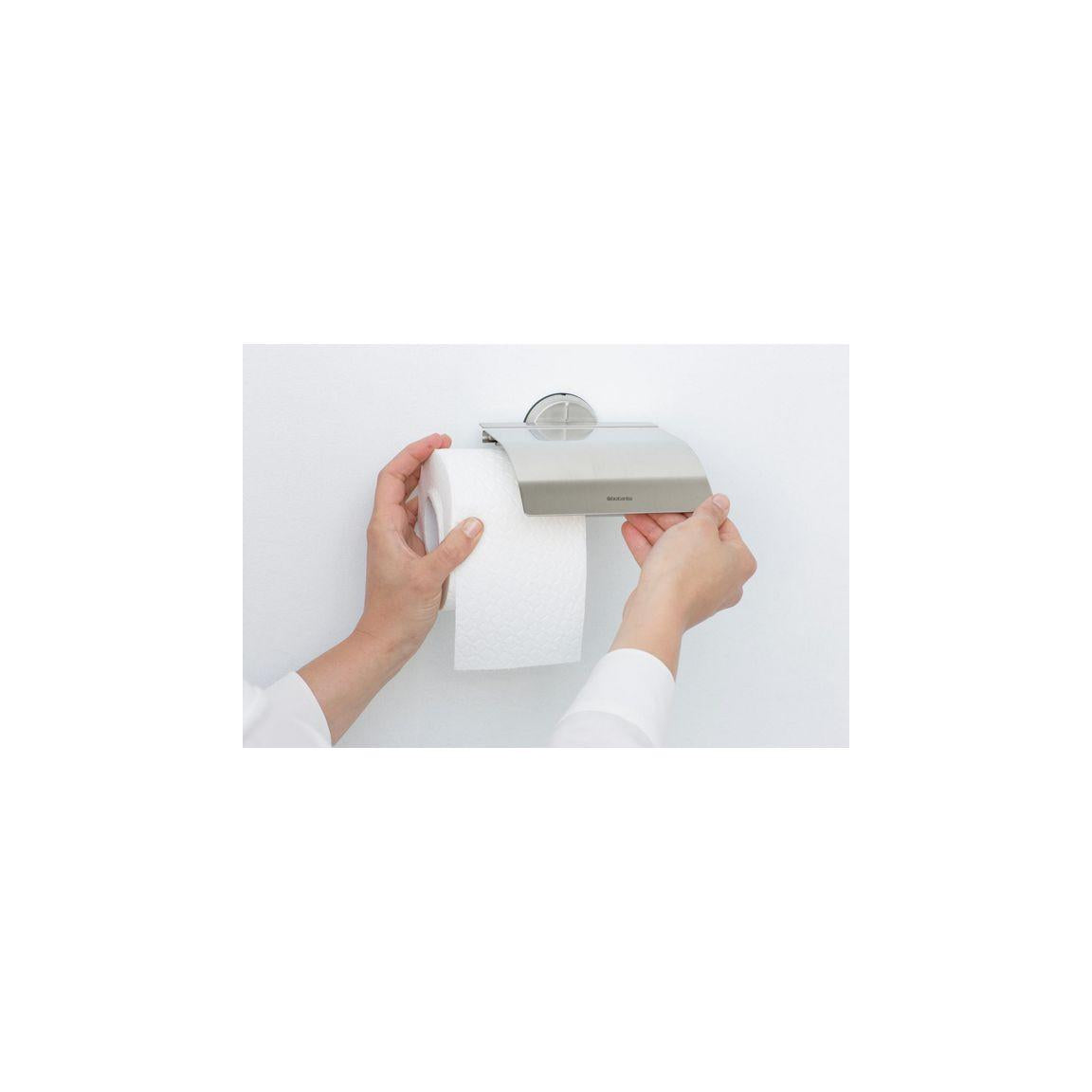 Toilet roll holder BRABANTIA brushed steel