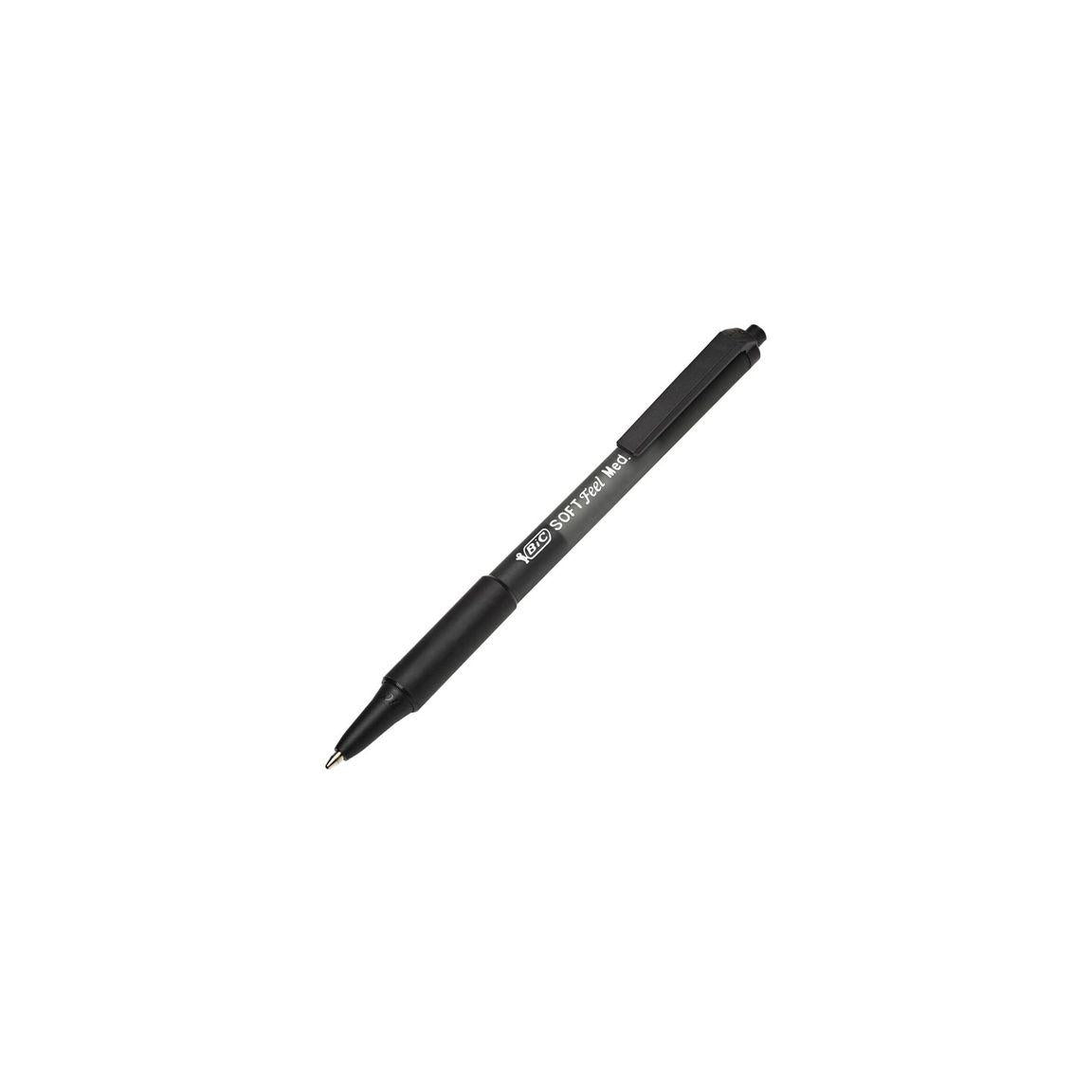 Ballpoint pen BIC Soft Feel Clic 1.0 black