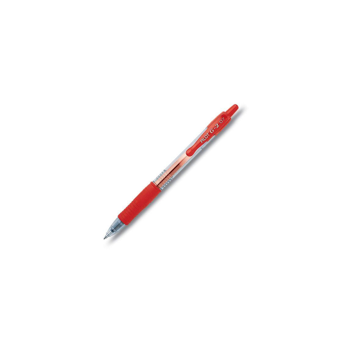 Gel pen PILOT G-2 0,7 red