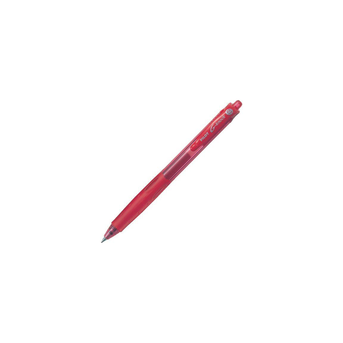 Gel pen PILOT G-knock 0,7 red