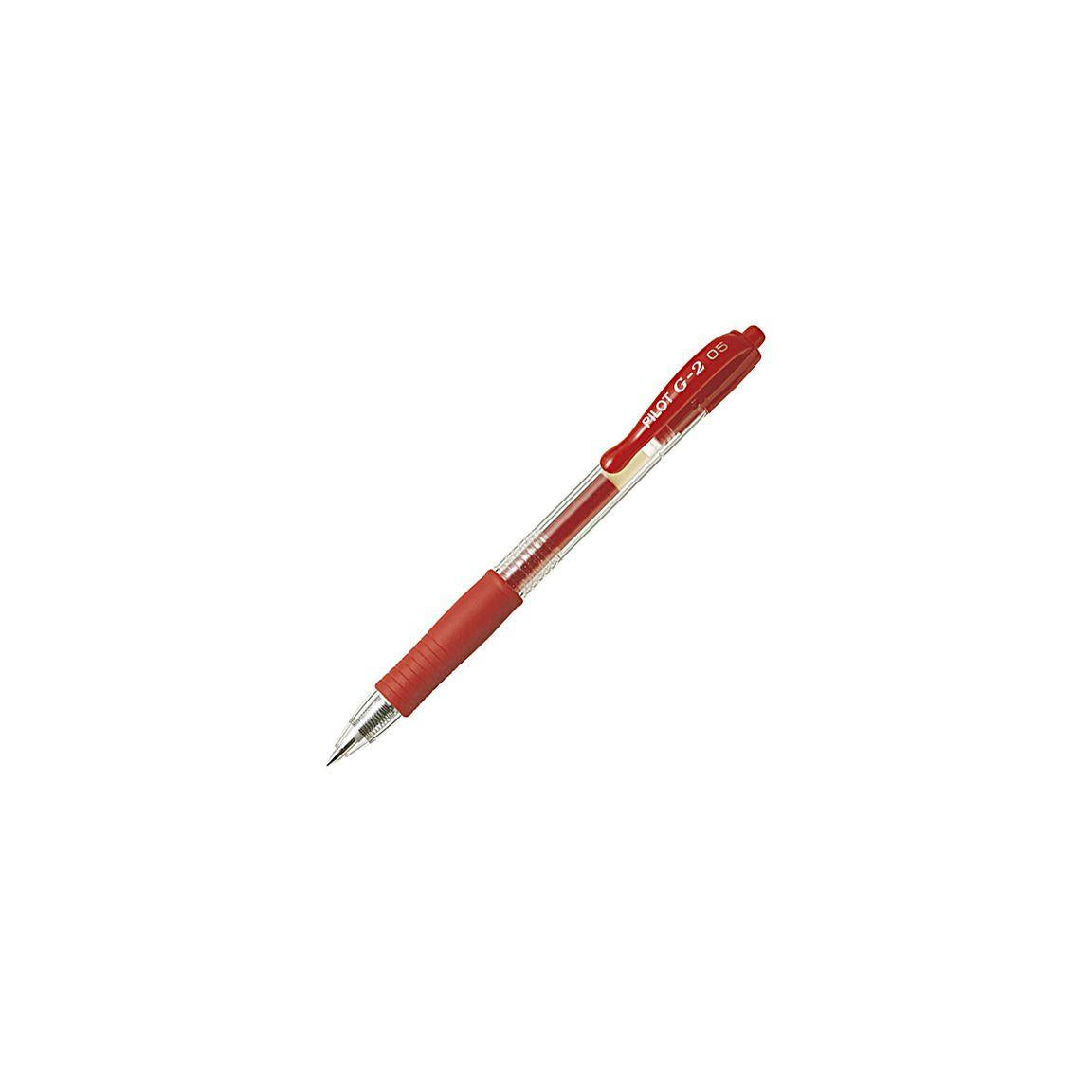 Gel pen PILOT G-2 0,5 red