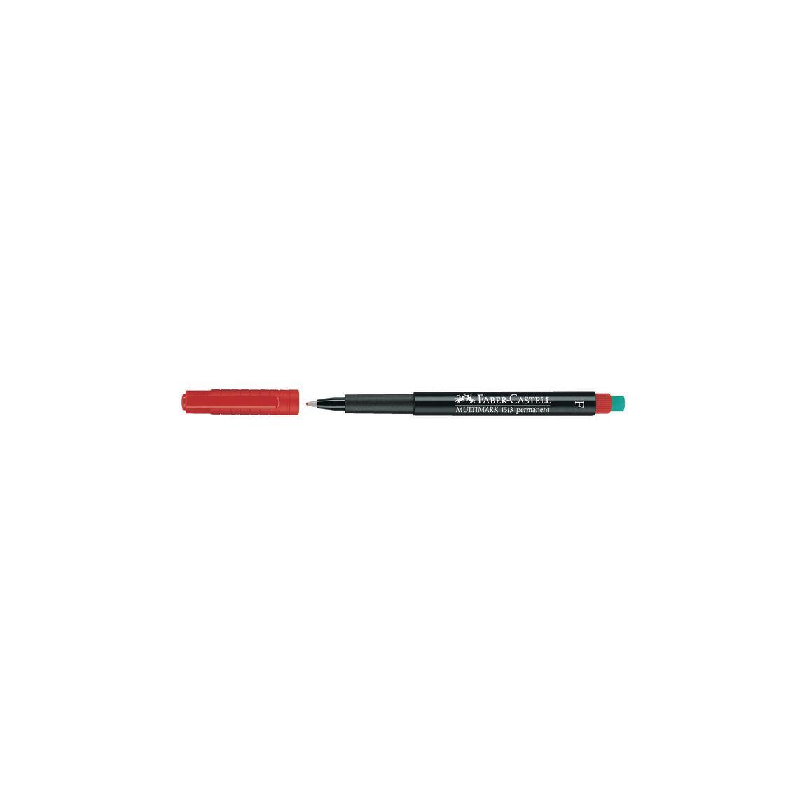 Labelling pen VF FABER CASTELL fine red