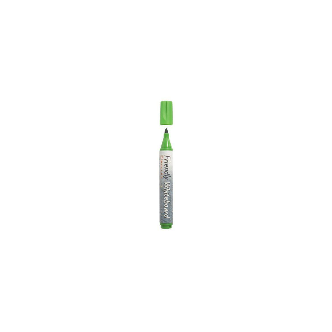 Whiteboard pen FRIENDLY round green