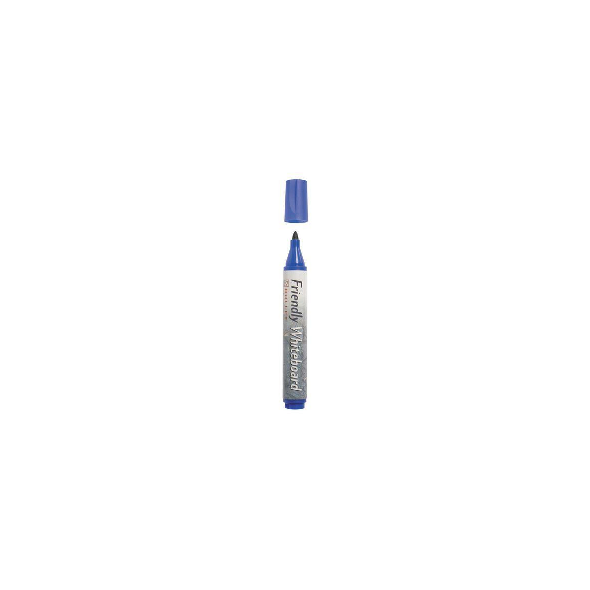Whiteboard pen FRIENDLY round blue