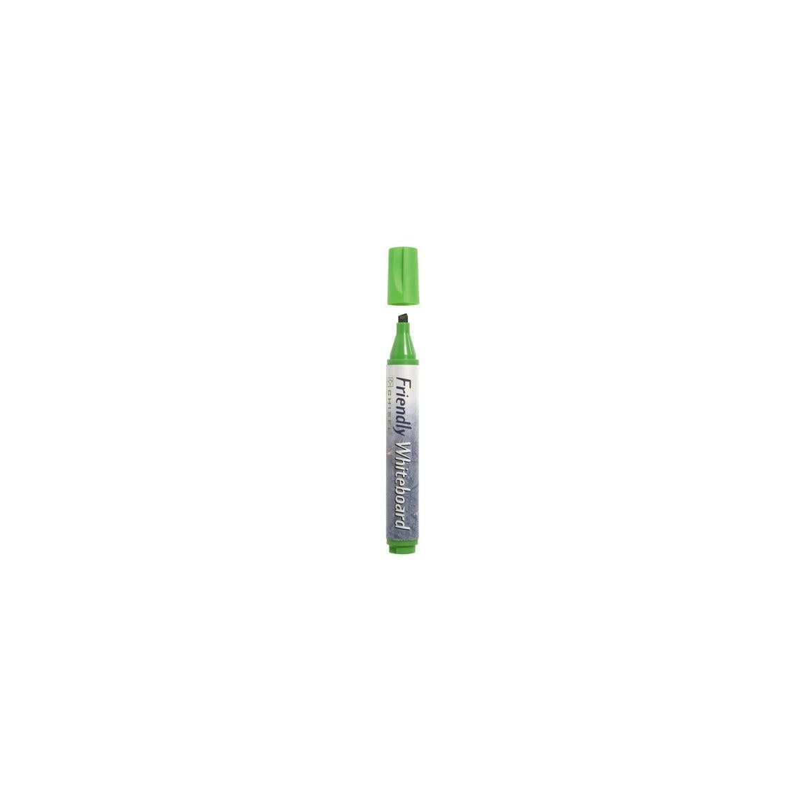 Whiteboard pen FRIENDLY oblique green