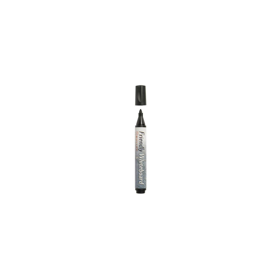 Whiteboard pen FRIENDLY round black