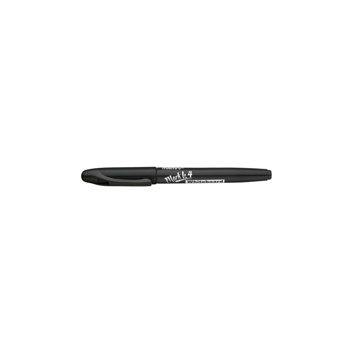 Whiteboard pen MARVY Markit round black
