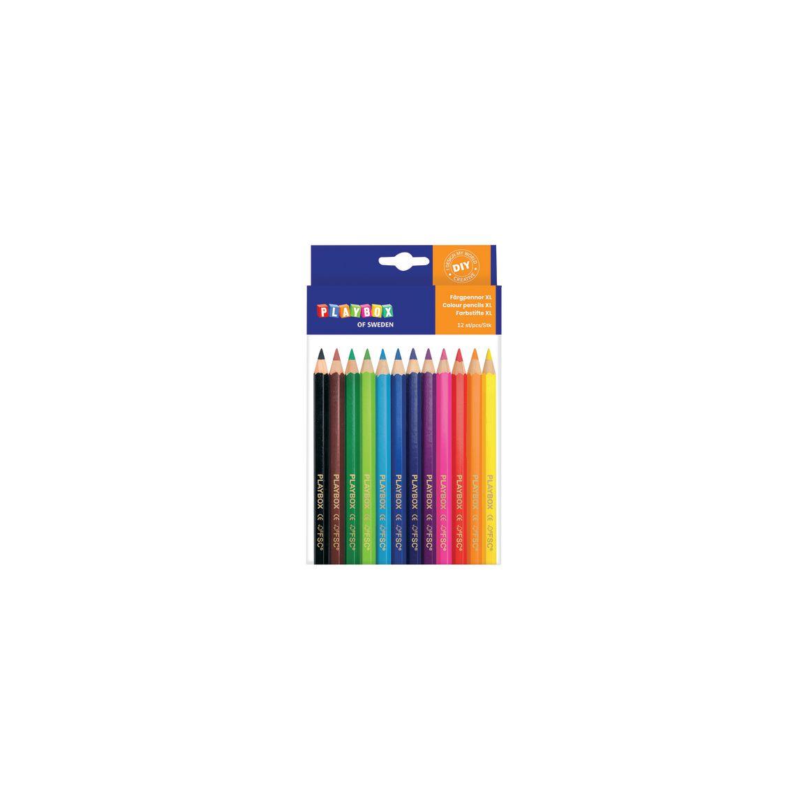 Jumbo coloured pencil 12 colours