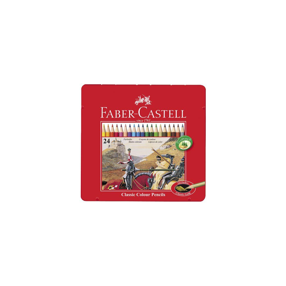 FABER-CASTELL coloured pencil 24 colours