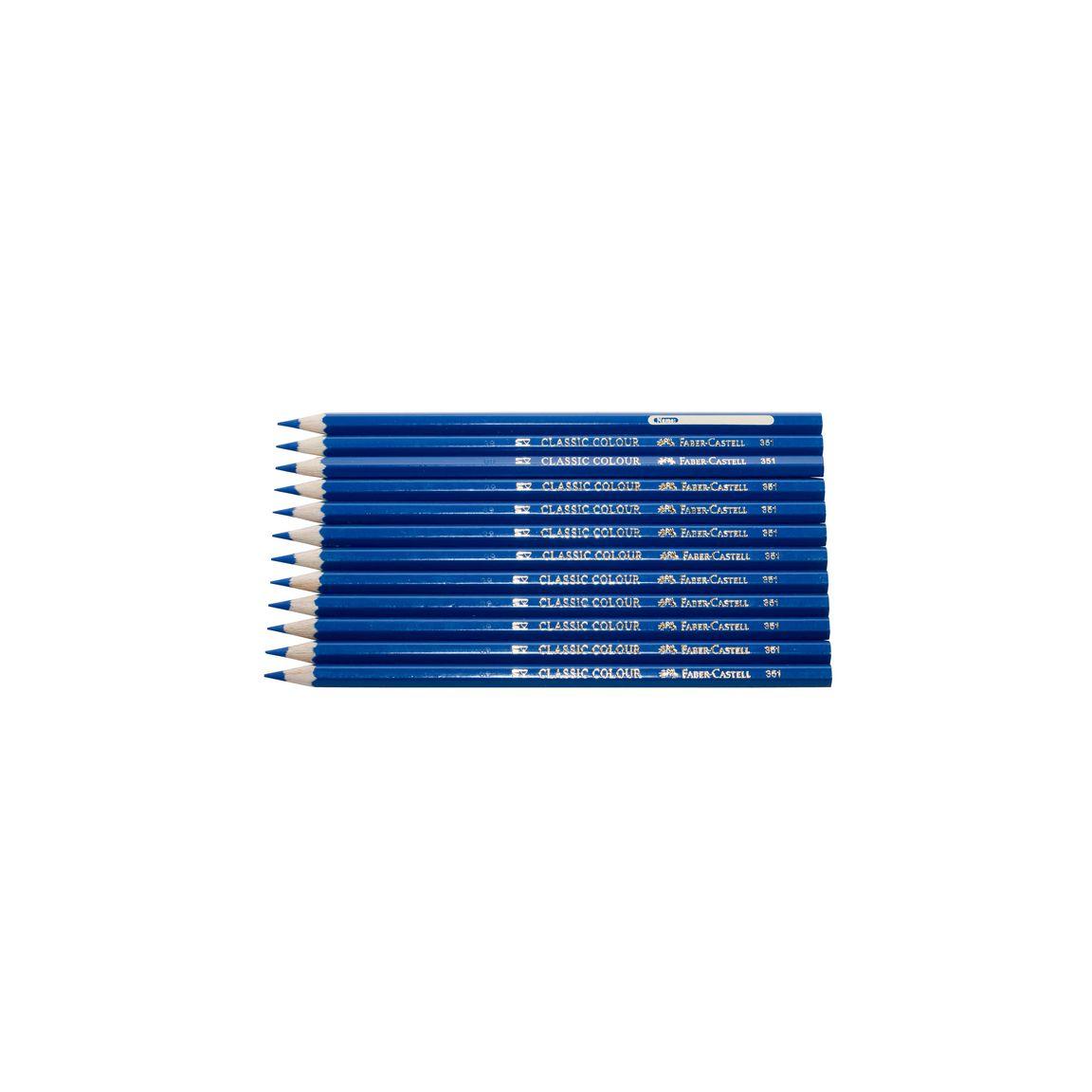 FABER-CASTELL coloured pencil dark blue 12/pack