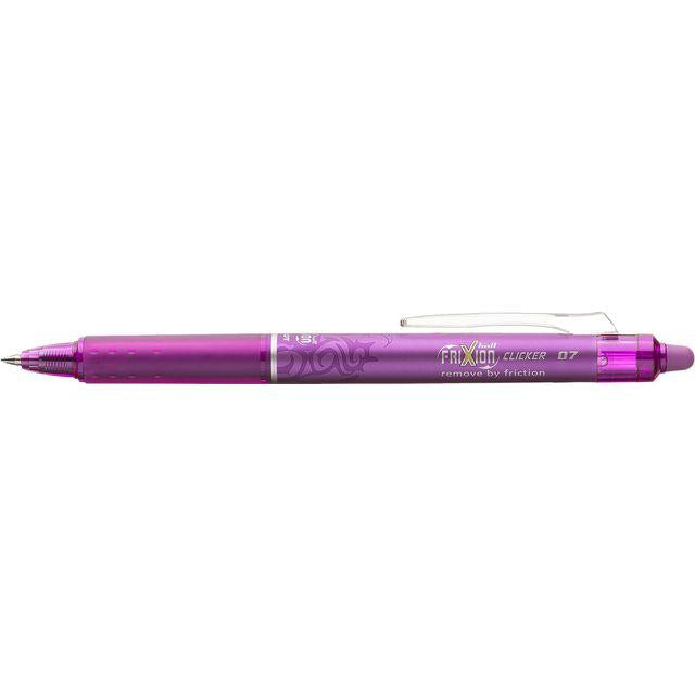 Gel pen PILOT Frixion Clicker 0.7 purple