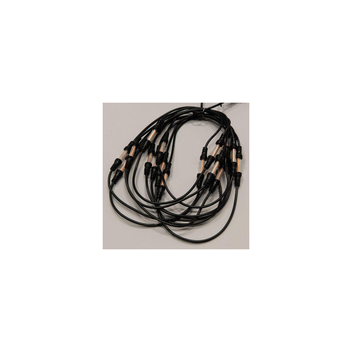 Light string 30 amber LED 9,57m black