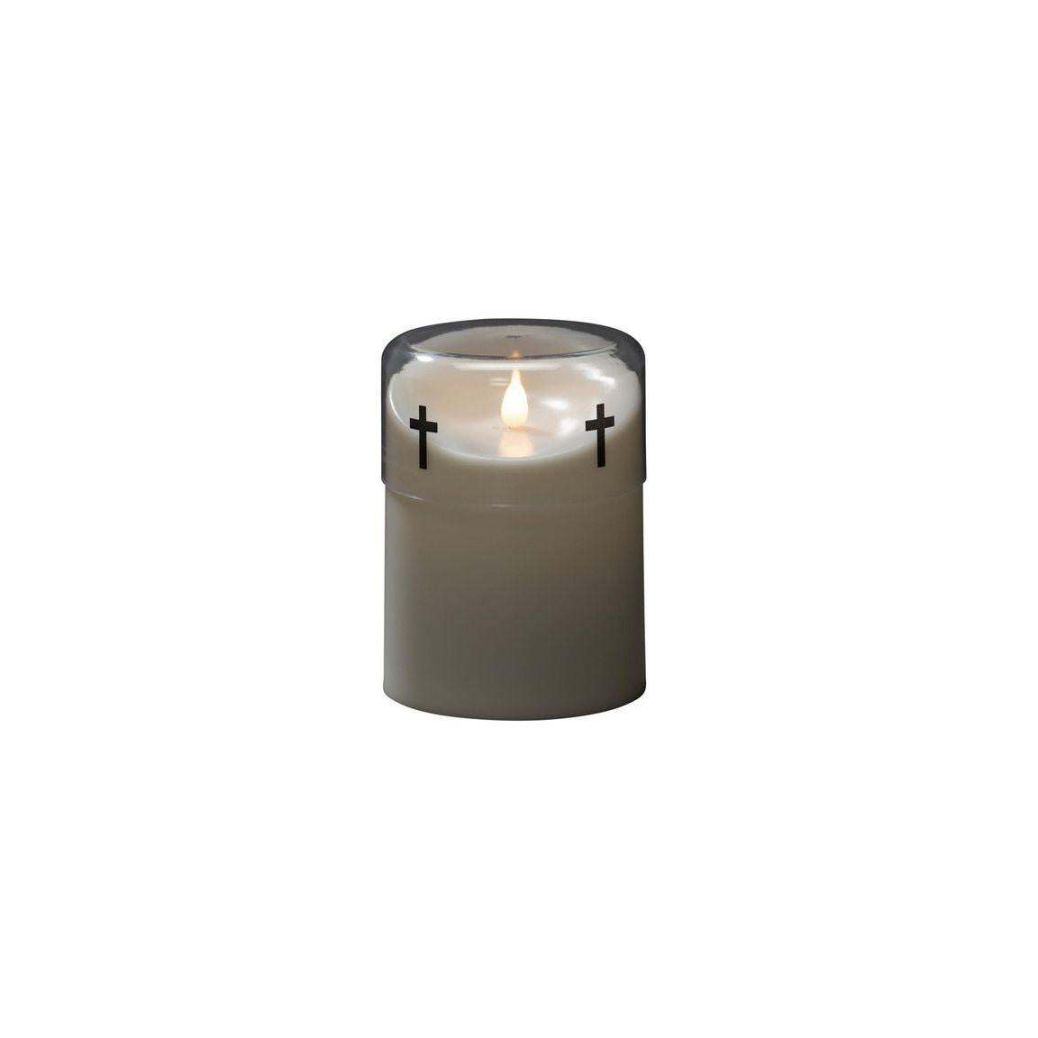 Grave candle KONSTSMIDE LED 10,6x14,8cm