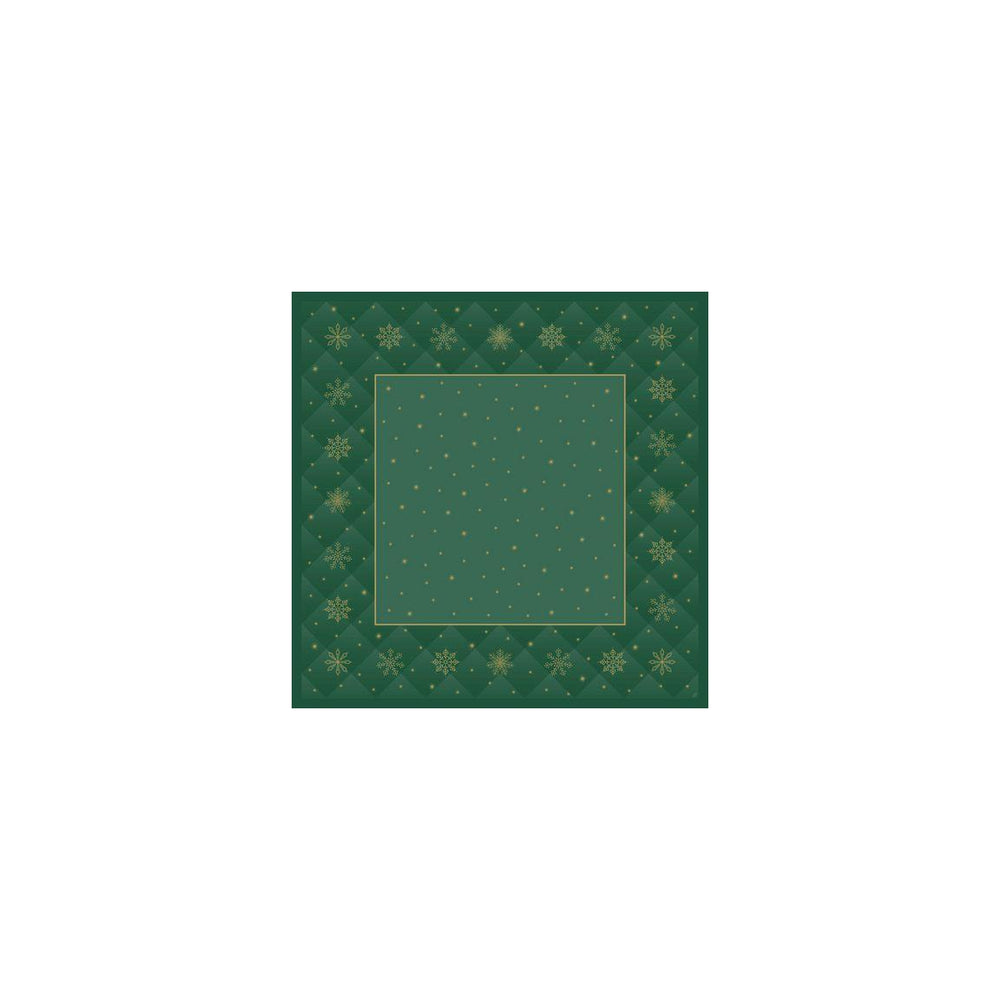 Cut cloth DUNI Rhombus 84x84cm green 20/pack