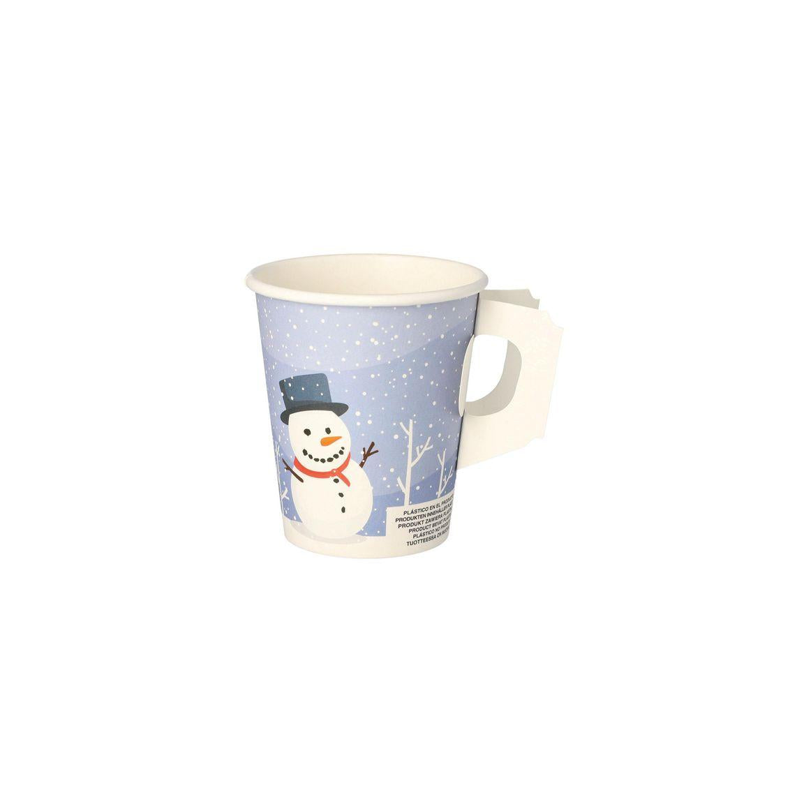 Mulled wine mug Snowman 20cl 50/pack