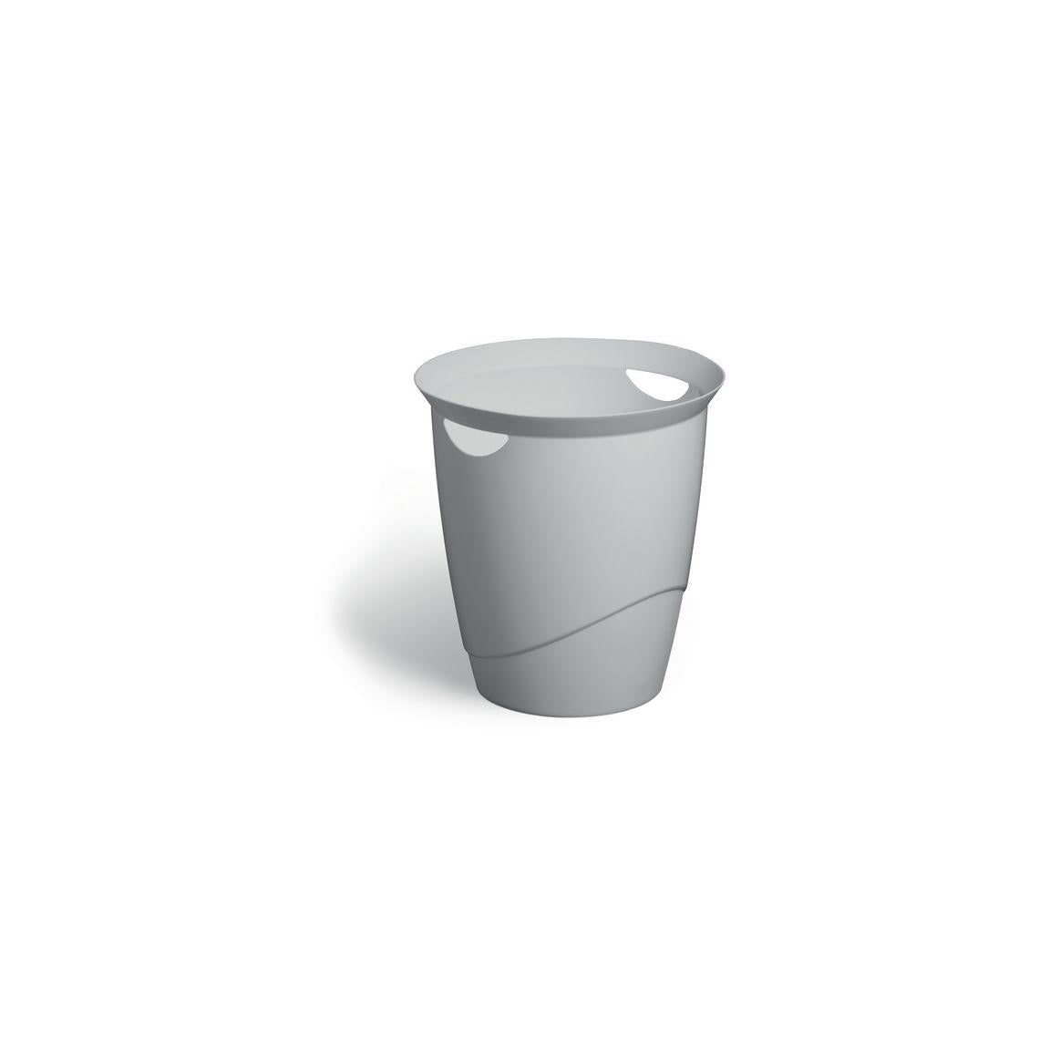 Wastepaper basket DURABLE ECO round 16L grey