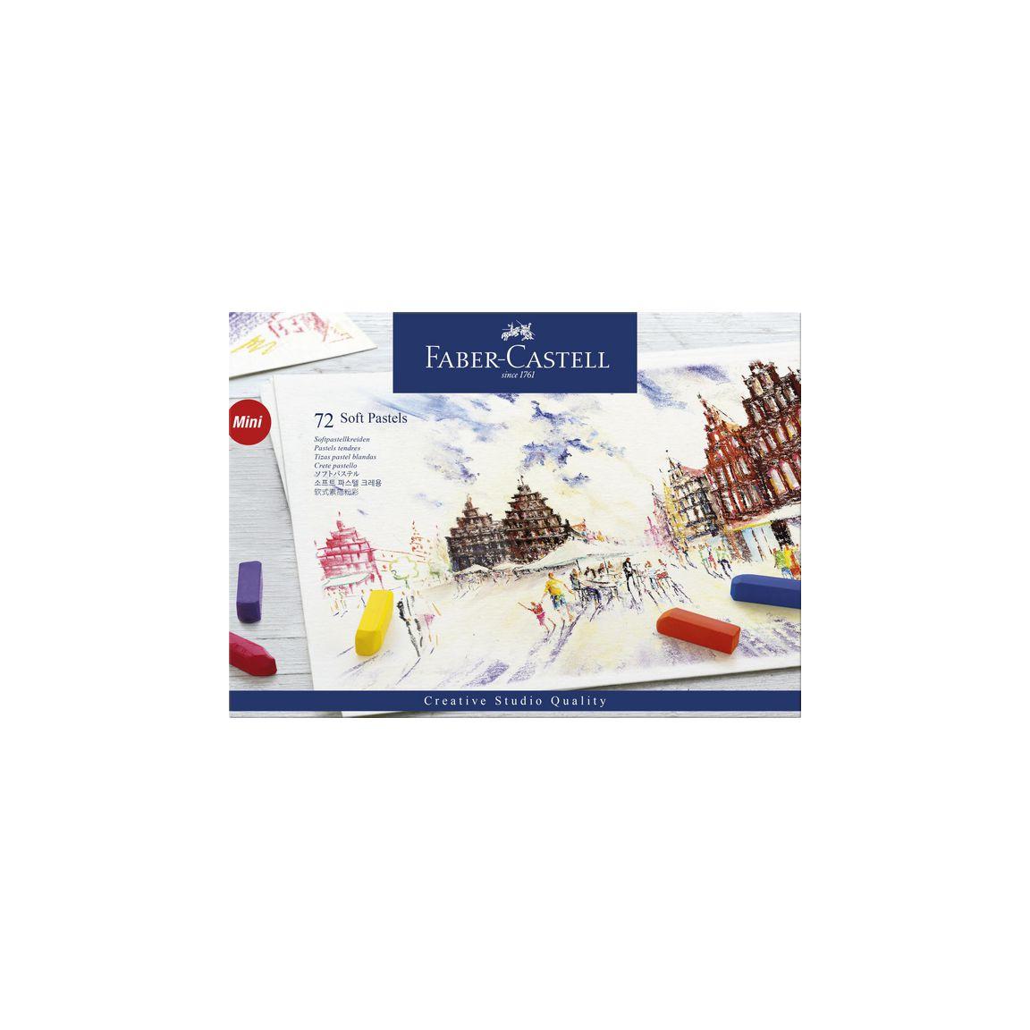 Pastel chalk Soft FABER CASTELL 72/pack