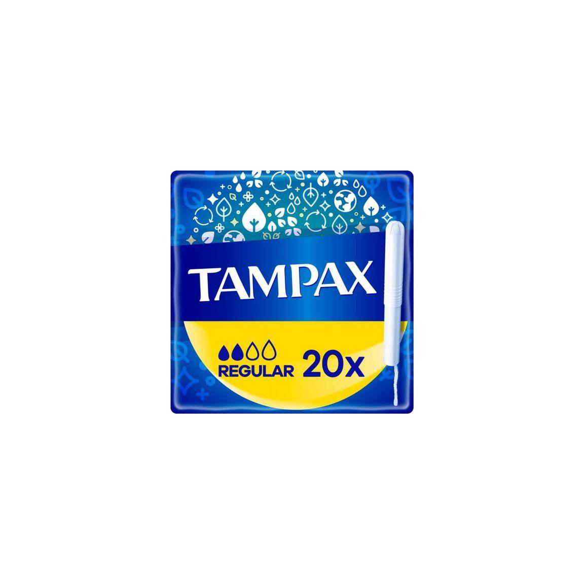 Tampon TAMPAX Regular applicator 20/pack