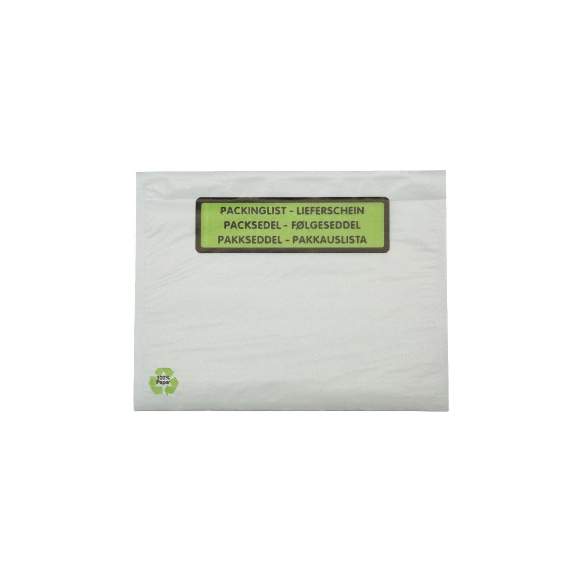 Packing slip envelope paper C6 print 1000/FP
