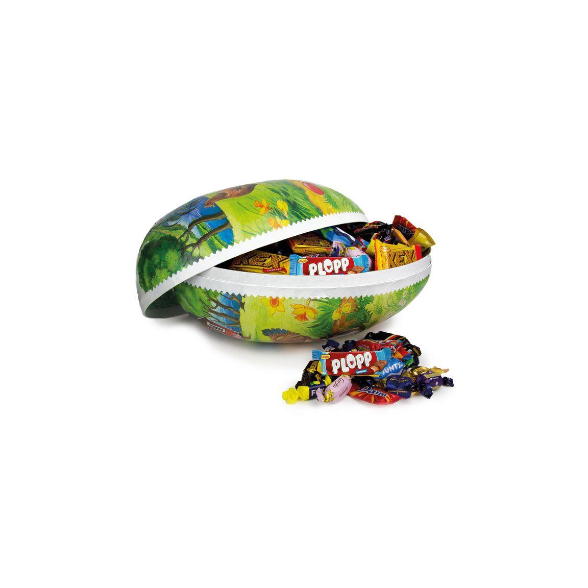 Easter egg 35cm wrapped candy 3kg