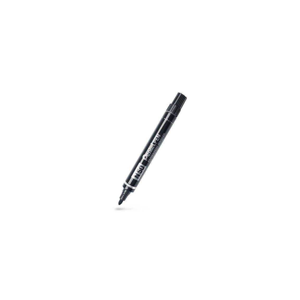 Marking pen PENTEL perm. 4,3mm round black