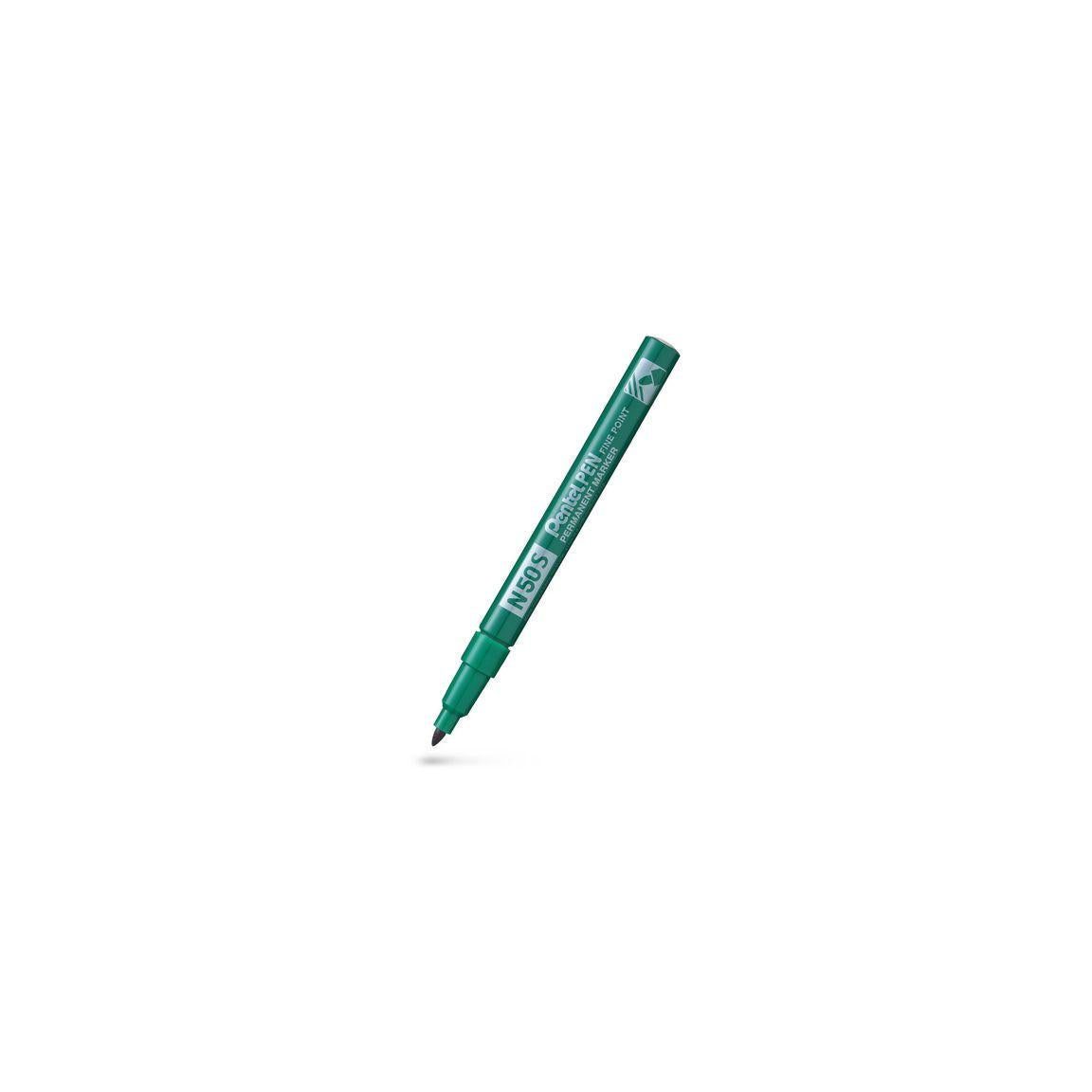 Marking pen PENTEL perm. 3,2mm round green