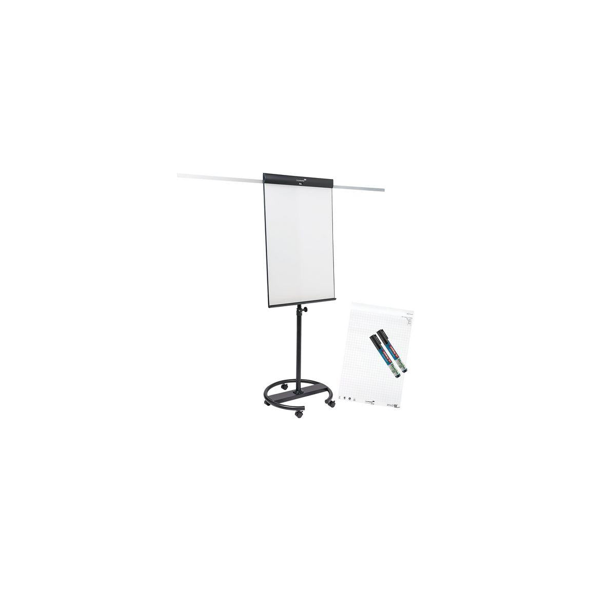 Sketch Pro mobile flipchart stand round