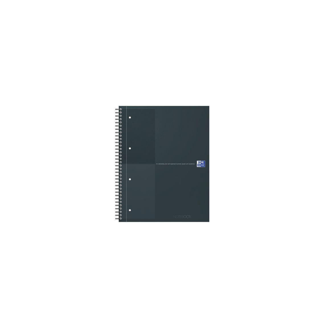 College pad Oxford Int.A4+ line black