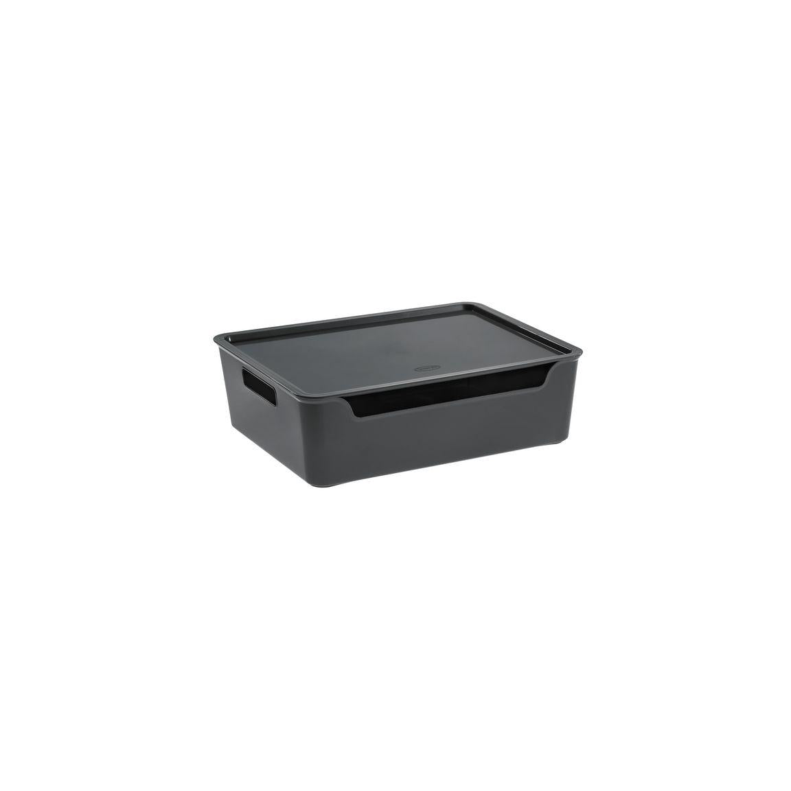 Plastic box CEP Bella plastic 9,15L grey