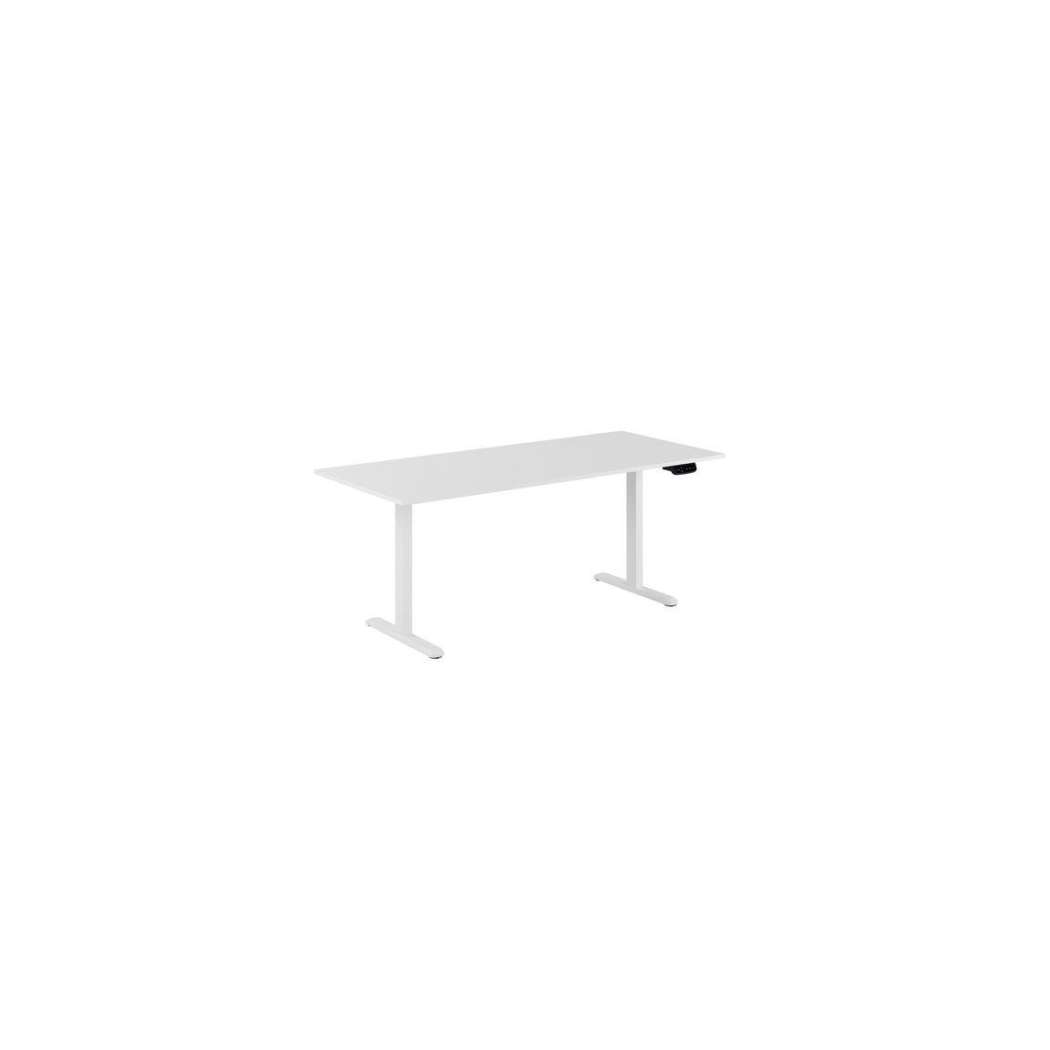 Ergo 2-motor desk 180x80cm white